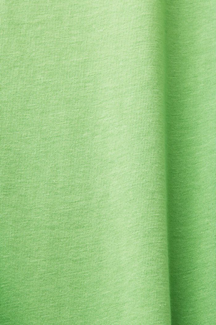 T-shirt en coton, GREEN, detail image number 5