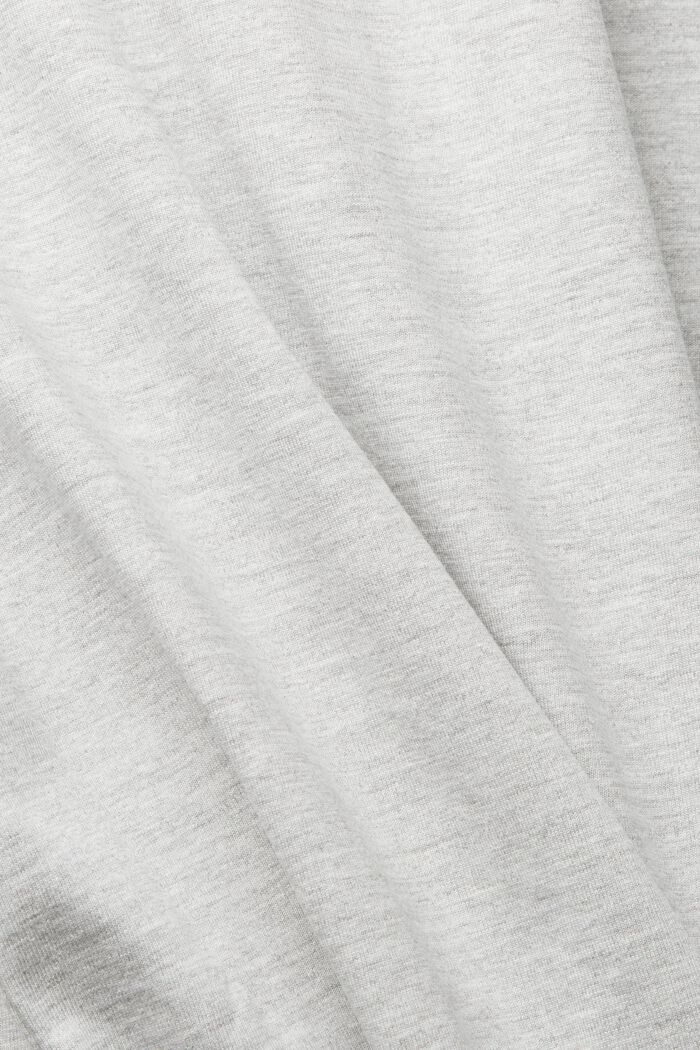 T-shirt en jersey orné d’un petit motif imprimé, LIGHT GREY, detail image number 5