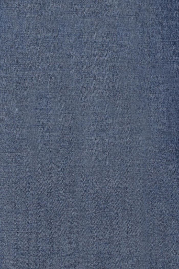 Robe style denim à boutons, TENCEL™, BLUE DARK WASHED, detail image number 5