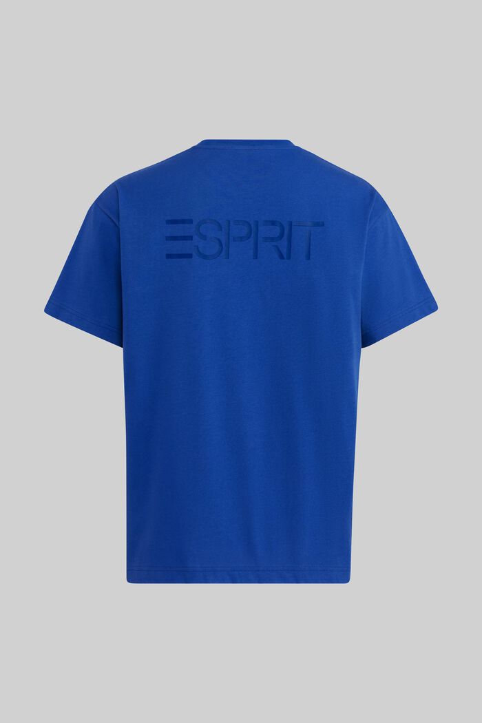 T-shirt unisexe à imprimé, BLUE, detail image number 7