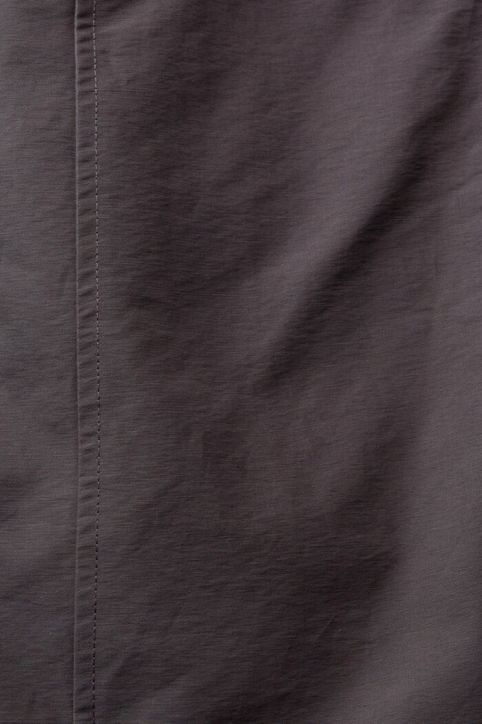 Veste à capuche garnie de duvet recyclé, ANTHRACITE, detail image number 5