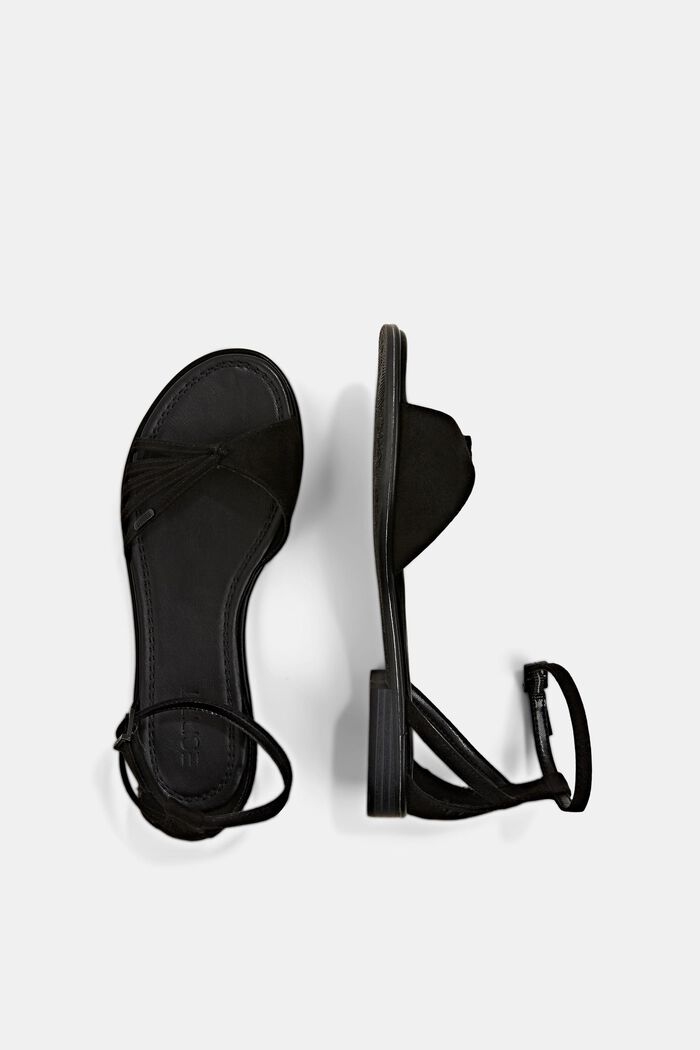 Sandales à similidaim, BLACK, detail image number 1