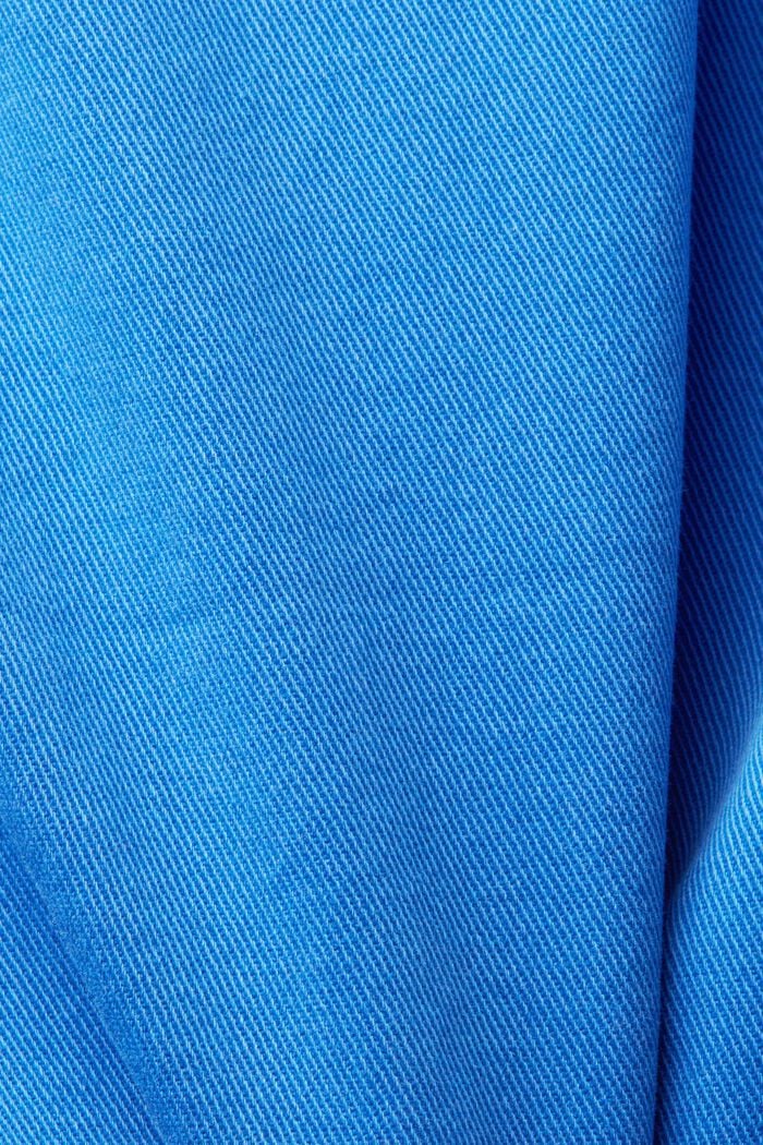 Pantalon corsaire en coton bio, BRIGHT BLUE, detail image number 5