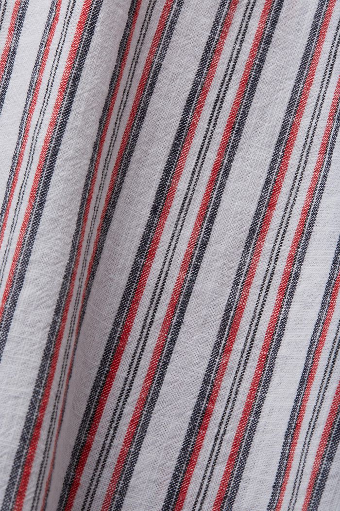 Chemise en coton à rayures, NEW WHITE, detail image number 4