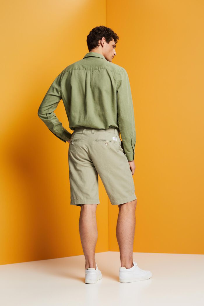 Short de style chino, LIGHT GREEN, detail image number 3