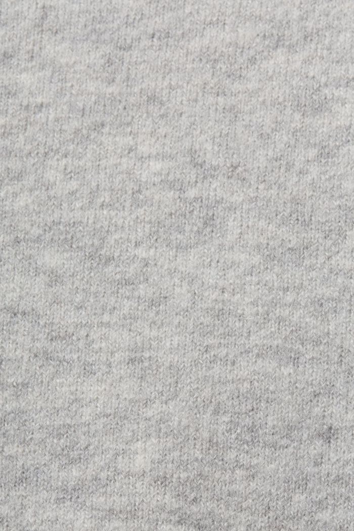 Cardigan long en laine mélangée, LIGHT GREY, detail image number 6