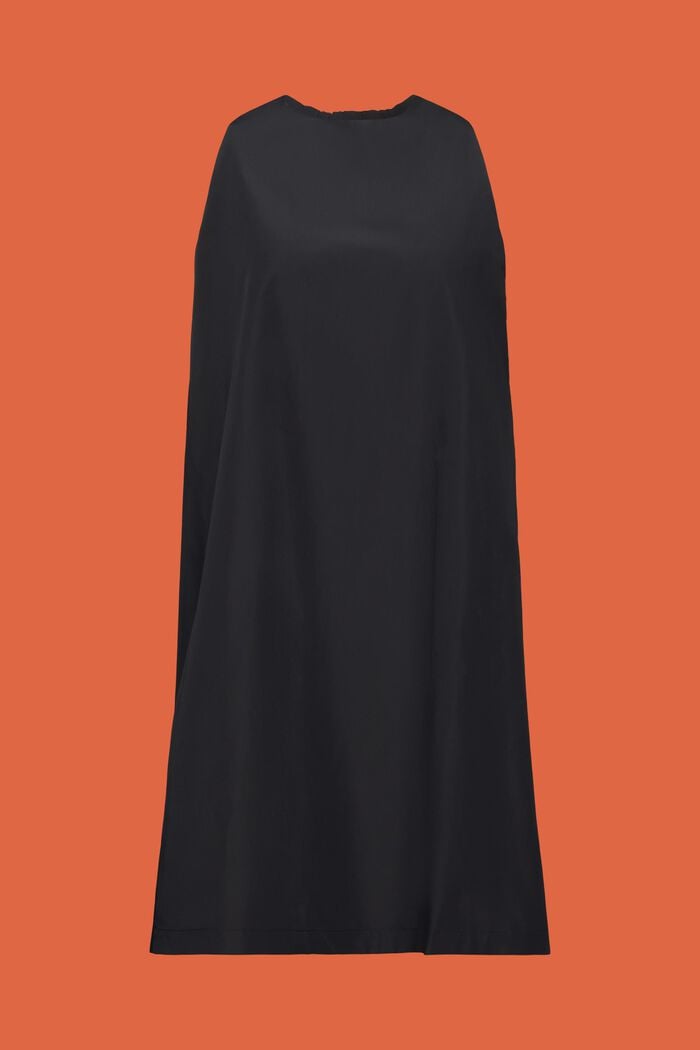 Mini-robe de coupe trapèze, BLACK, detail image number 7