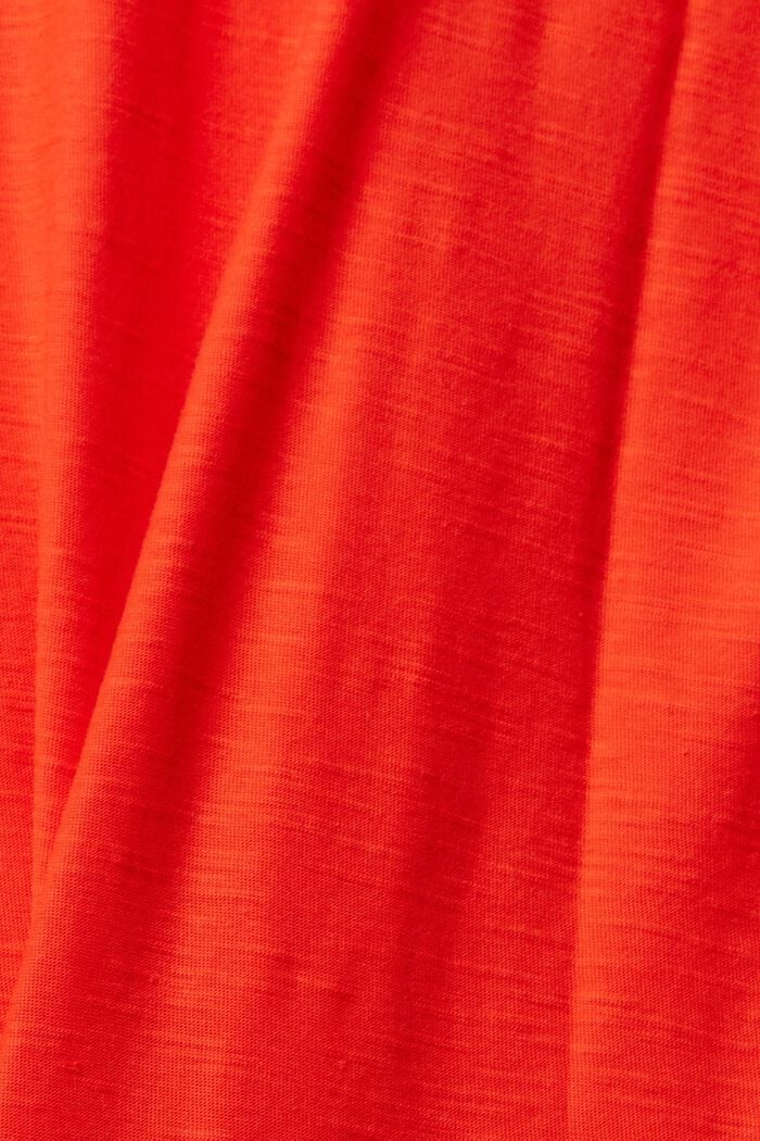 T-shirt à col polo, RED, detail image number 4
