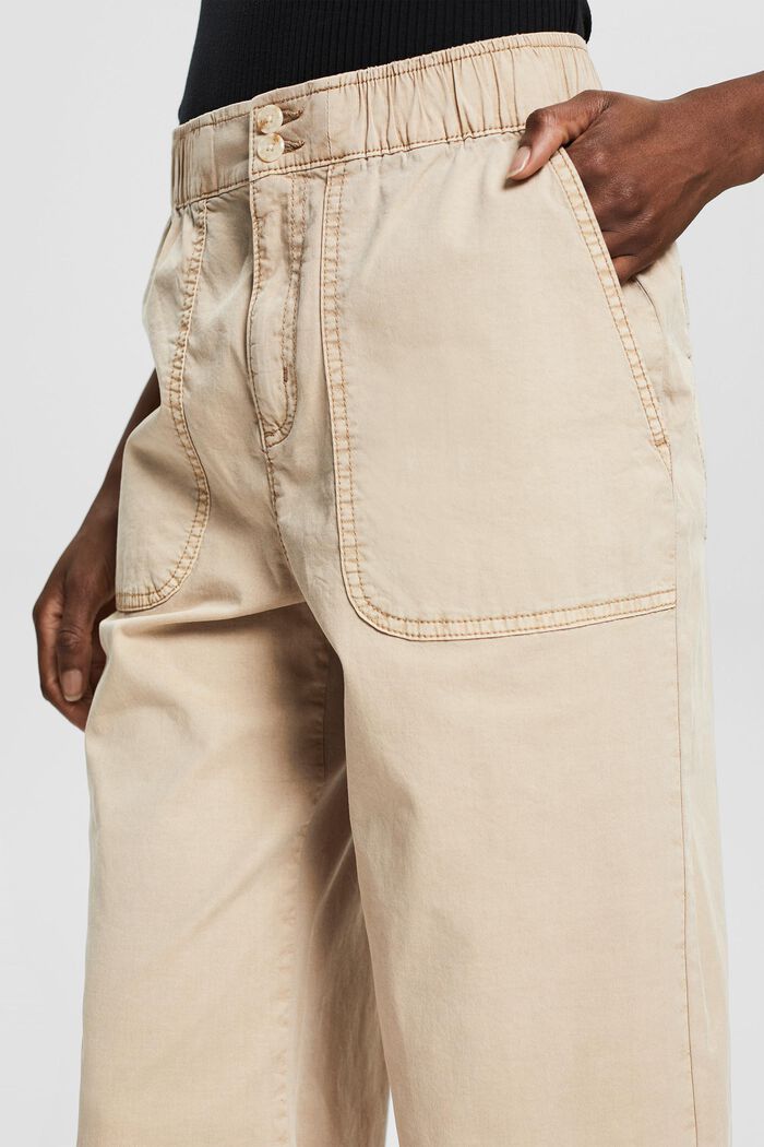 Jupe-culotte à taille élastique, BEIGE, detail image number 2