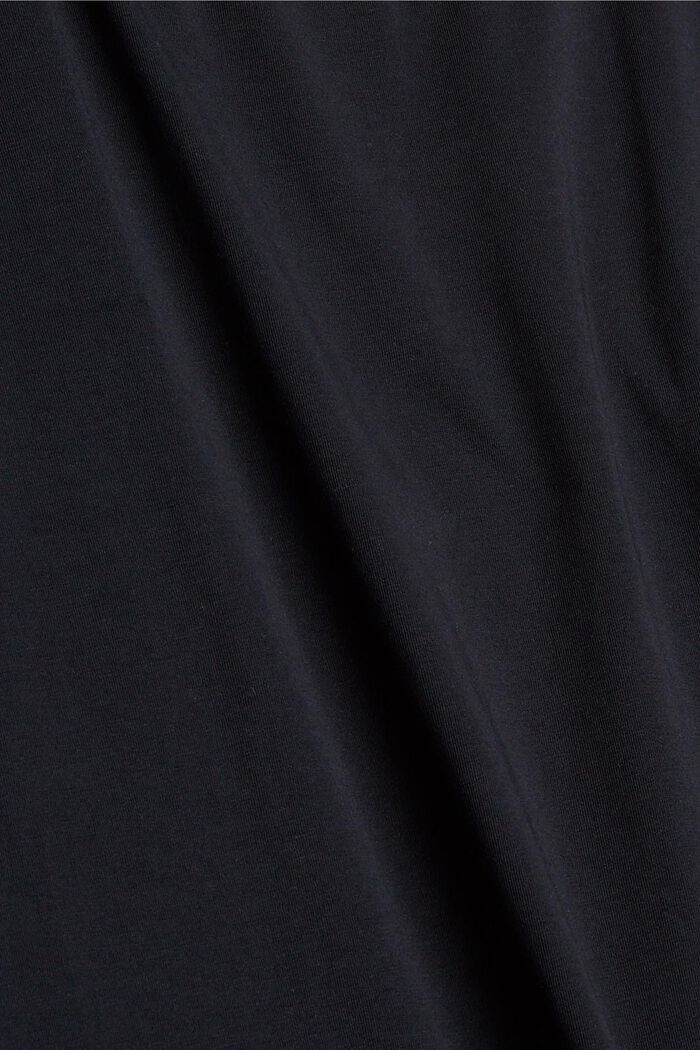 T-shirt CURVY en coton biologique, BLACK, detail image number 1
