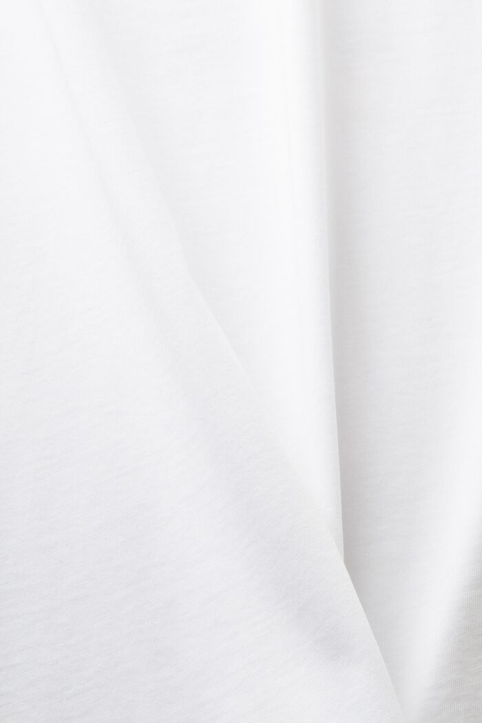 T-shirt graphique en jersey de coton, WHITE, detail image number 4