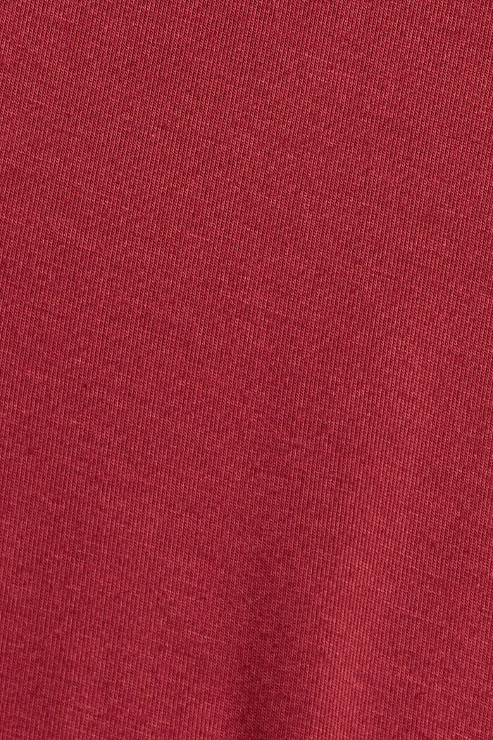 Pyjama en jersey LENZING™ ECOVERO™, CHERRY RED, detail image number 4