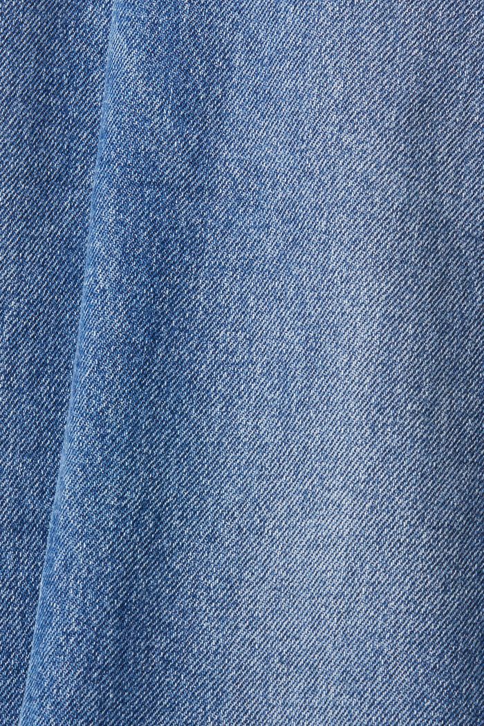 Jean à jambes droites, BLUE MEDIUM WASHED, detail image number 6