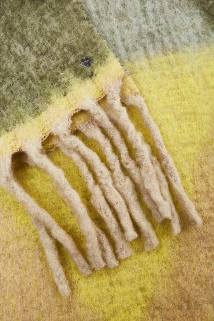 Écharpe en laine mélangée épaisse, ICE, detail image number 2