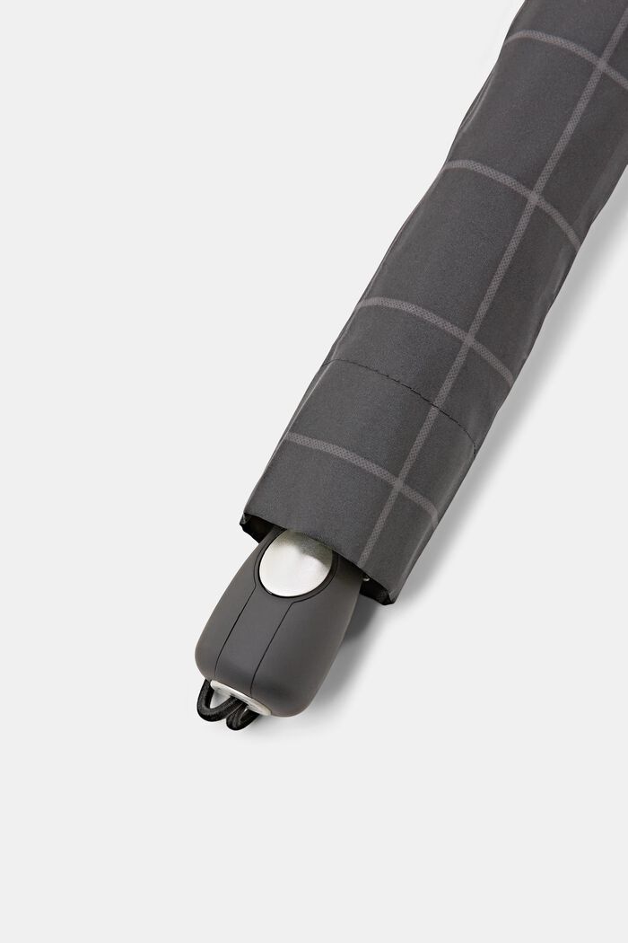 Parapluie léger à carreaux, ONE COLOUR, detail image number 2