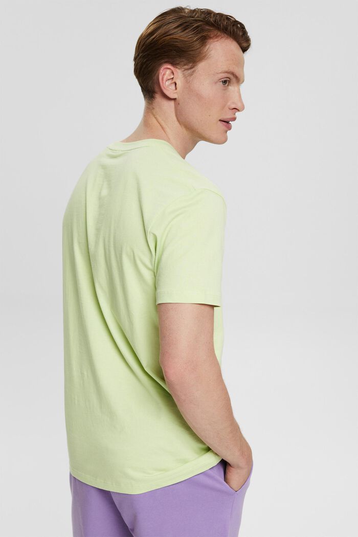 T-shirt en jersey animé d´un logo imprimé, LIGHT GREEN, detail image number 3