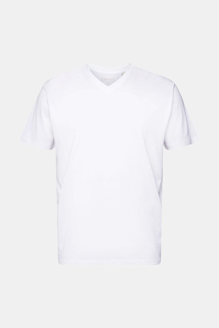 T-shirt en jersey, 100 % coton, WHITE, detail image number 6