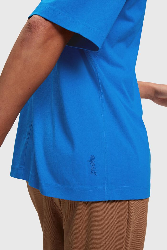 T-shirt Relaxed Fit orné du dauphin coloré, BLUE, detail image number 3