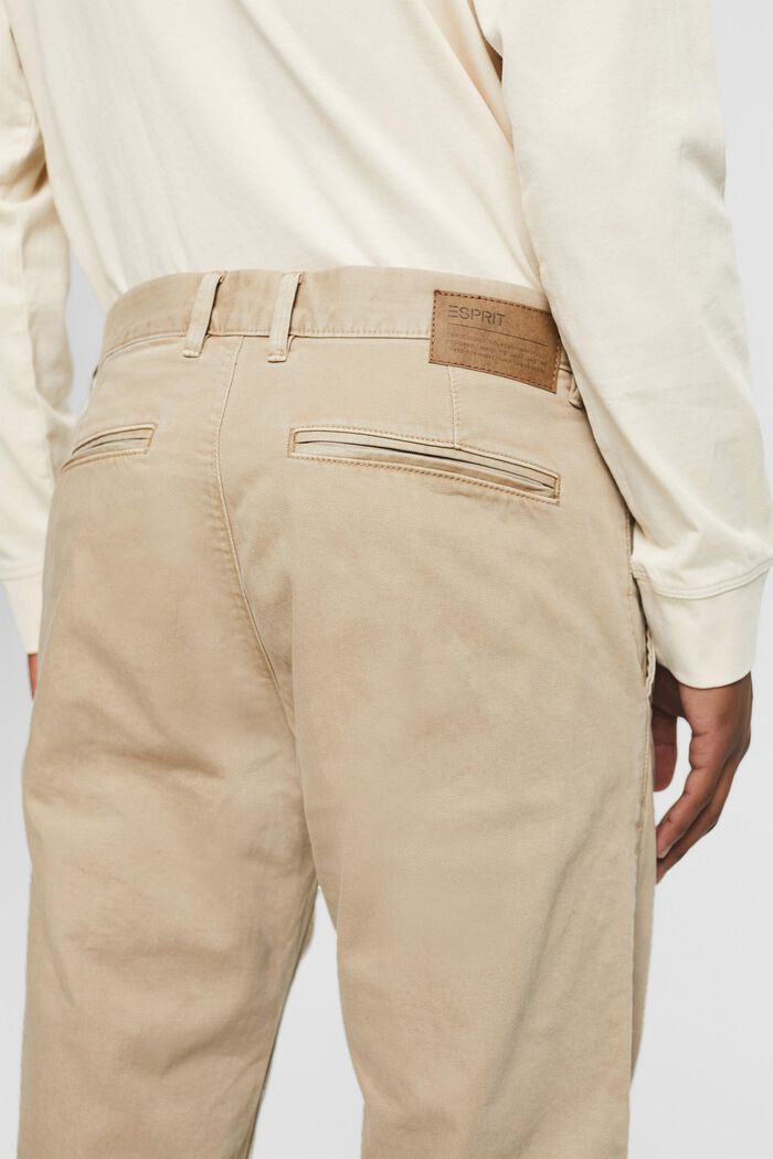 Pants woven Loose Cropped Fit, LIGHT BEIGE, detail image number 5