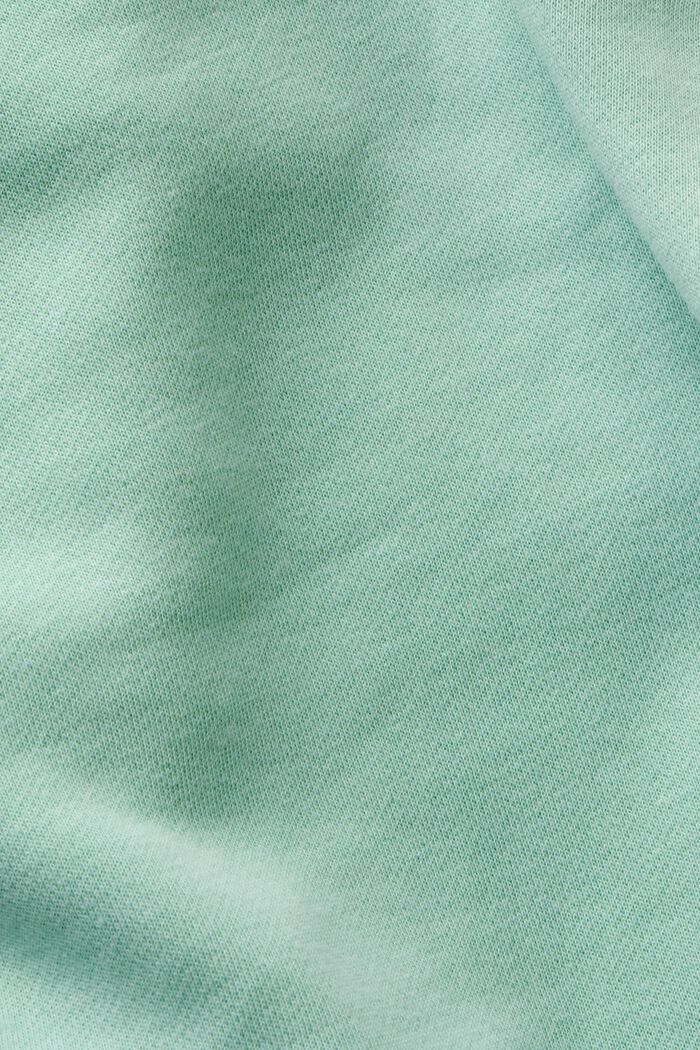 Sweat-shirt uni de coupe Regular Fit, LIGHT AQUA GREEN, detail image number 1
