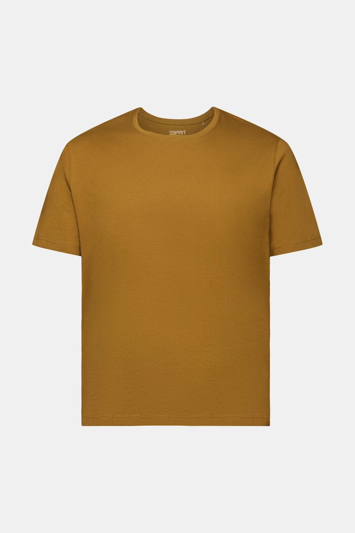 T-shirt à manches courtes et col ras-du-cou, OLIVE, detail image number 5