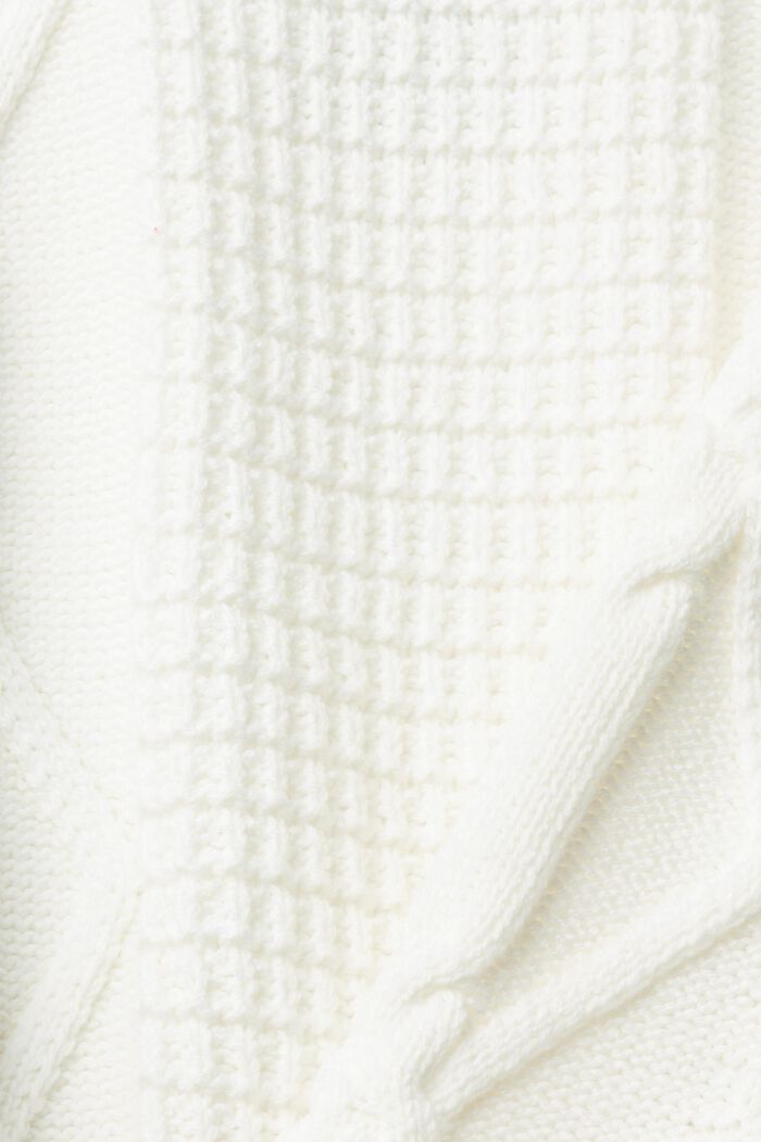 Pull-over rayé, OFF WHITE, detail image number 5
