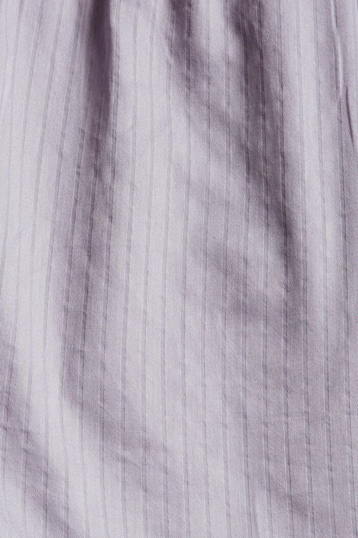 Pantalon de pyjama à ceinture à nouer, LIGHT BLUE LAVENDER, detail image number 4