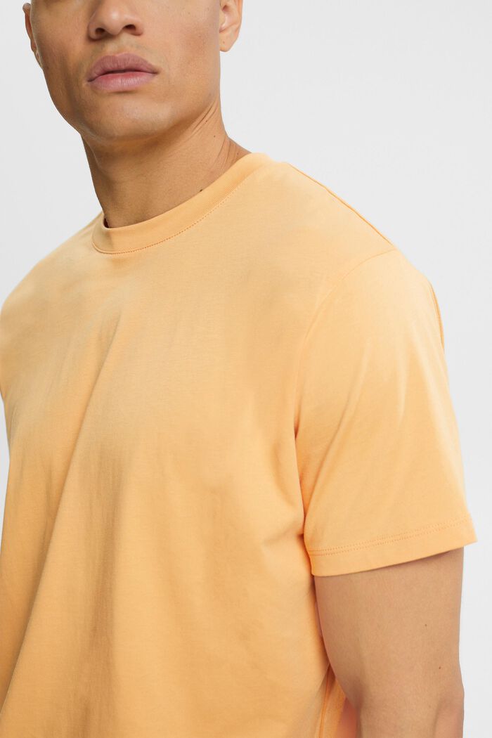 T-shirt en jersey, 100 % coton, PEACH, detail image number 4