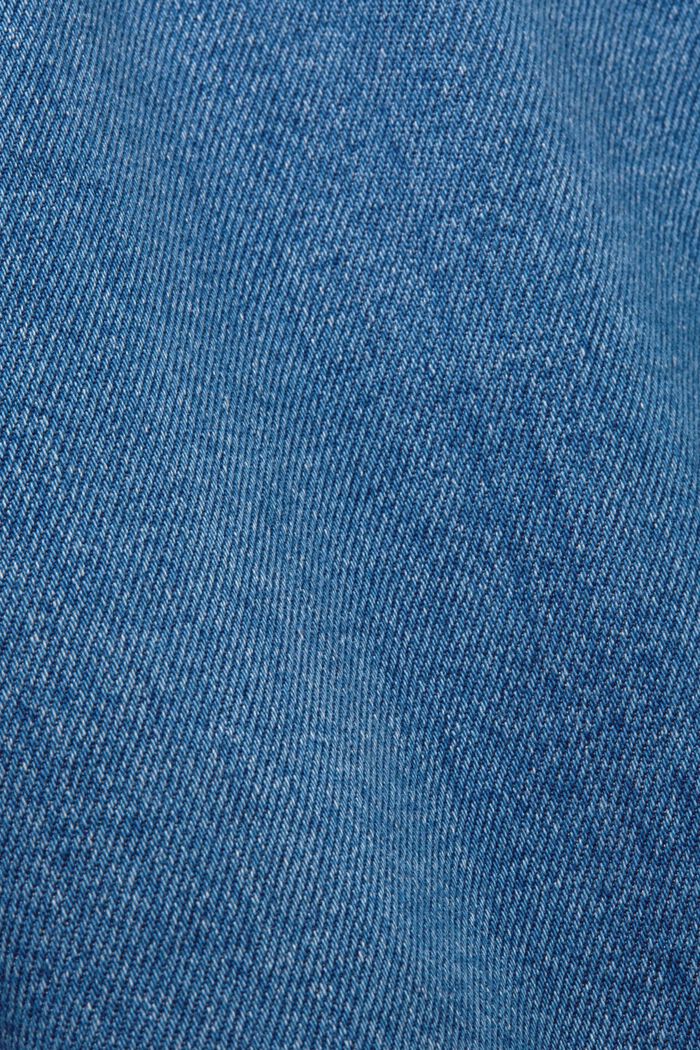 Robe courte en jean dotée d’une ceinture à nouer, BLUE LIGHT WASHED, detail image number 5