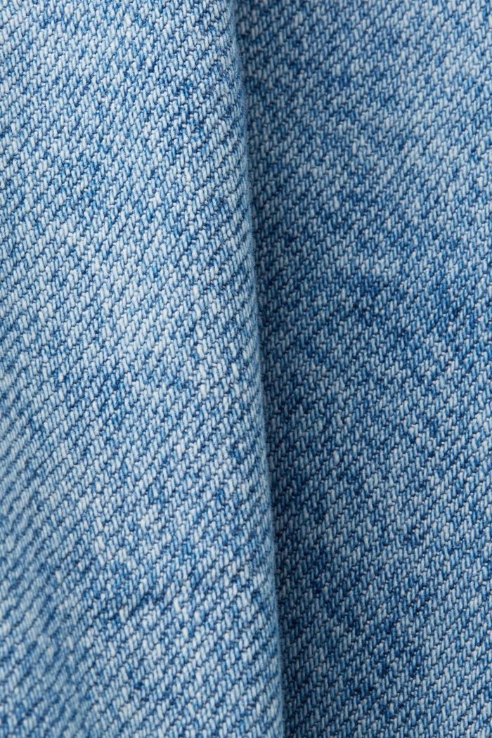 Veste en jean oversize légèrement délavée, BLUE MEDIUM WASHED, detail image number 5