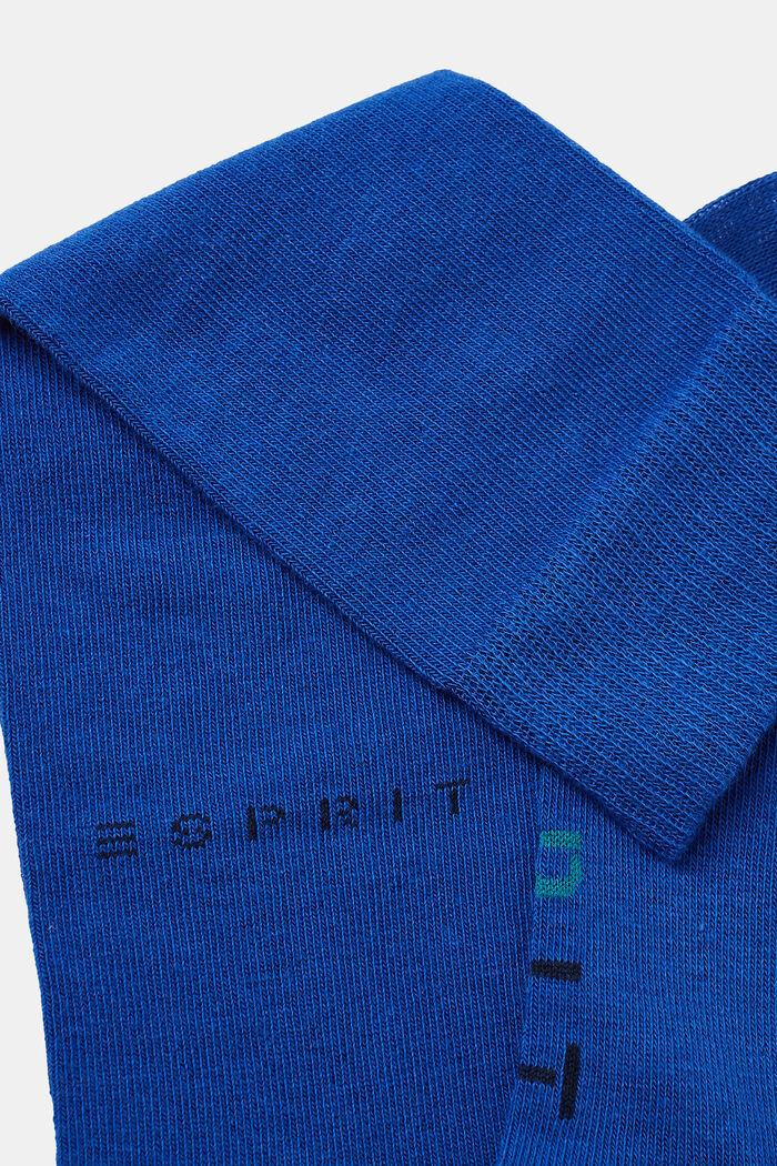 Lot de 2 paires de chaussettes hautes à logo, DEEP BLUE, detail image number 1