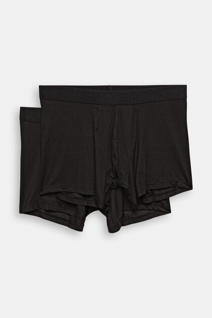 Lot de shorts longs pour Hommes en microfibre stretch, BLACK, overview