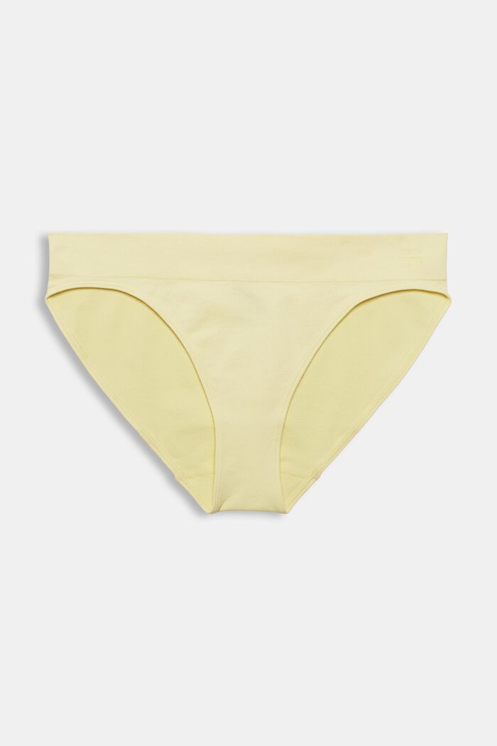 Slip taille basse doux et confortable, LIGHT YELLOW, detail image number 4