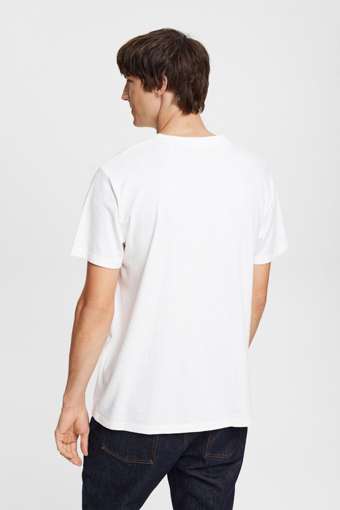 T-shirt à imprimé, NEW WHITE, detail image number 4