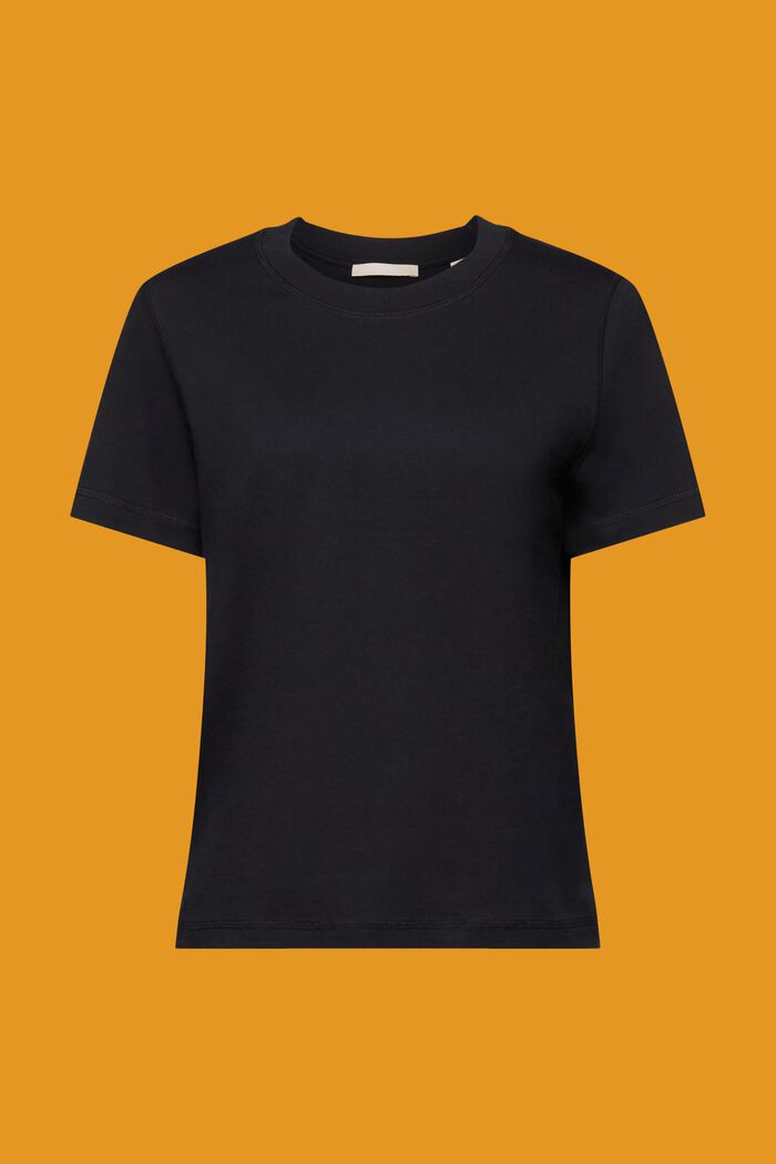 T-shirt ample, 100 % coton, BLACK, detail image number 7