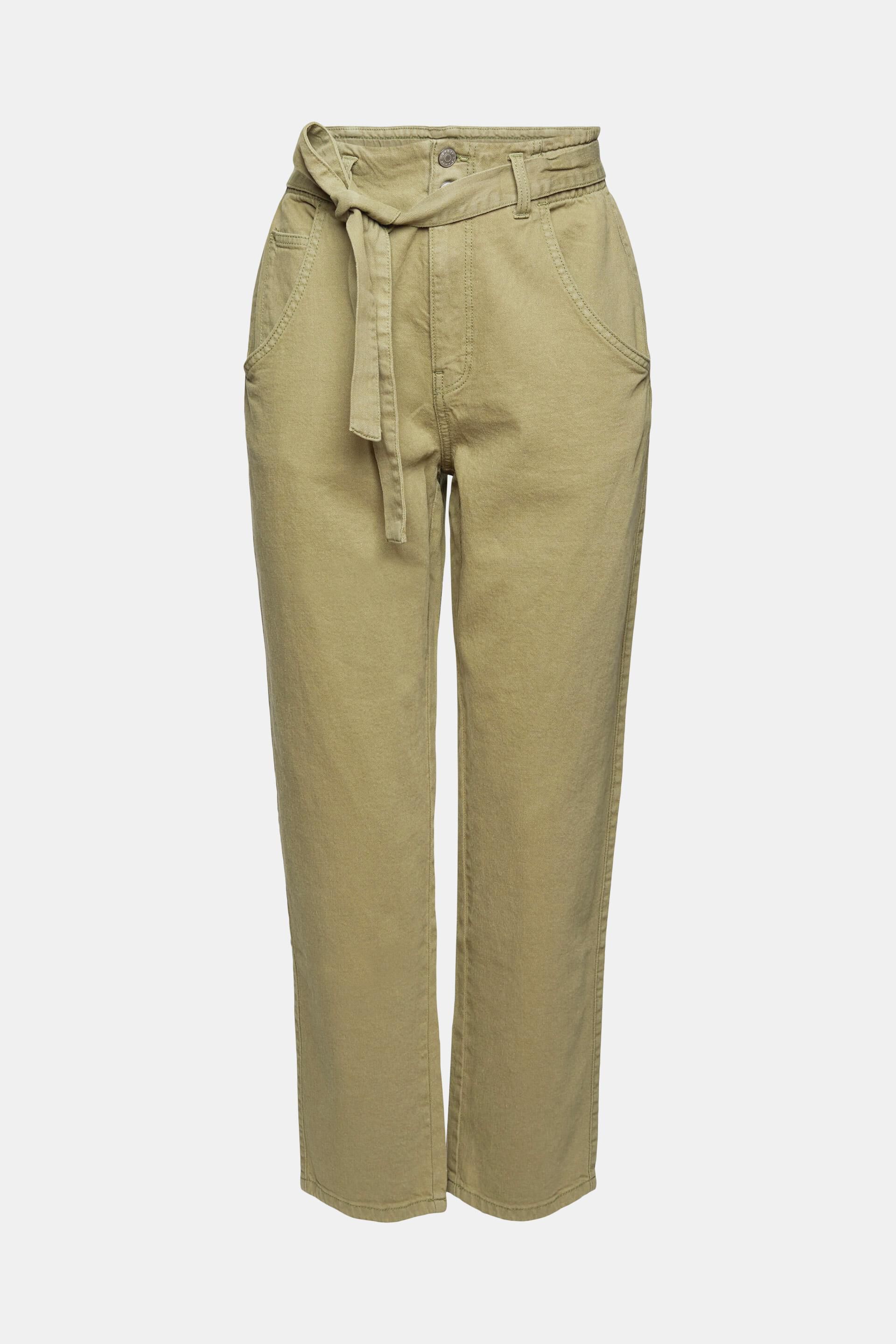 Mode Pantalons Pantalons 3/4 Esprit Pantalon 3\/4 brun style d\u00e9contract\u00e9 