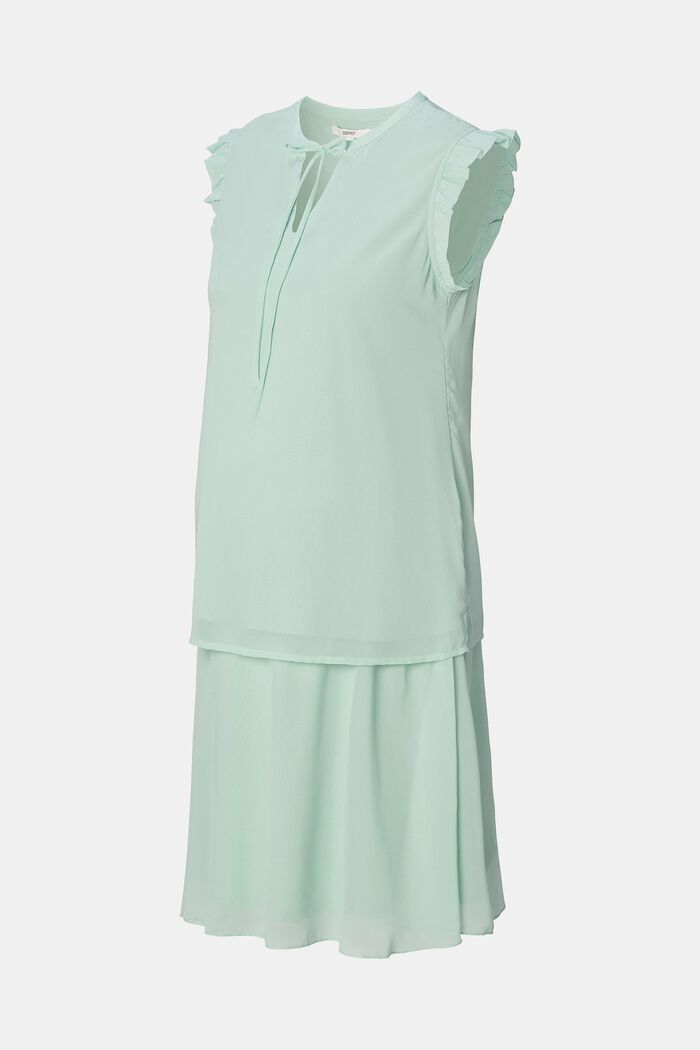 Ensemble pour les grandes occasions : blouse et mini-jupe, PALE MINT, detail image number 4