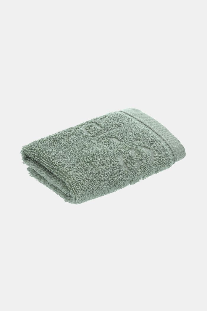 À teneur en TENCEL™ : la collection de serviettes en tissu éponge, SOFT GREEN, detail image number 1