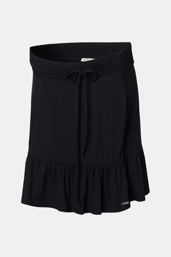 Skirts knitted, BLACK, overview