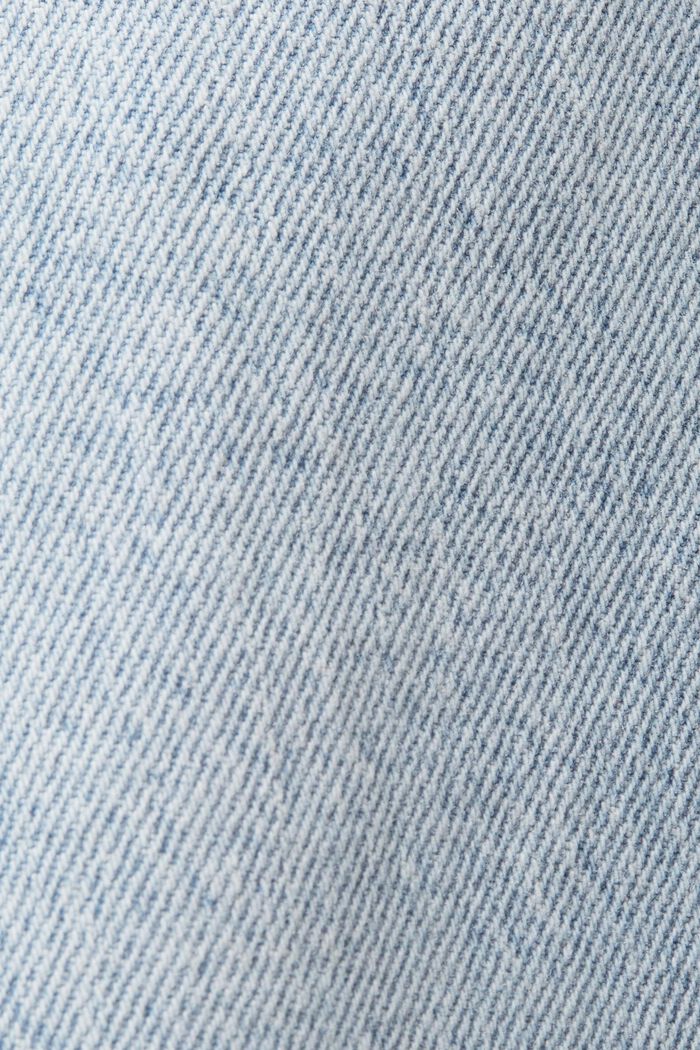 Jean de coupe 90s, coton stretch, BLUE BLEACHED, detail image number 6