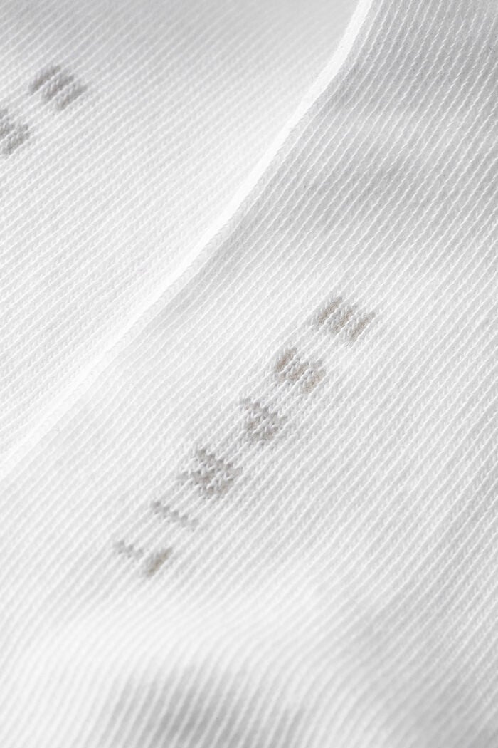 5 paires de chaussettes en coton mélangé, WHITE, detail image number 1