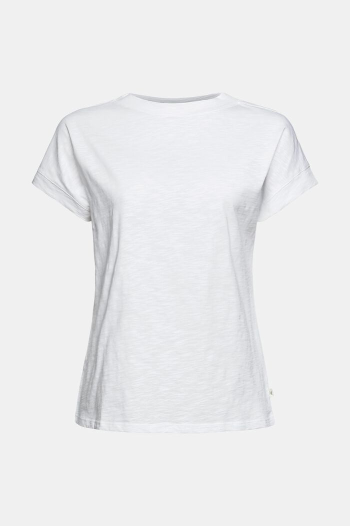 T-shirt 100 % coton biologique, WHITE, detail image number 8