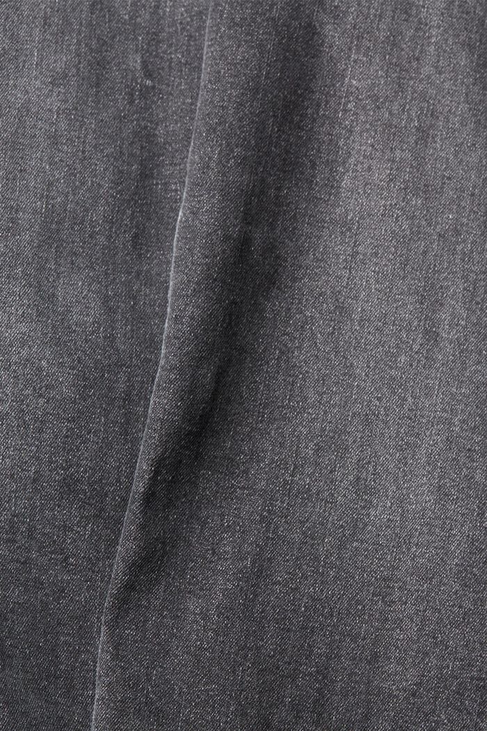 Jean à jambes droites, GREY MEDIUM WASHED, detail image number 6