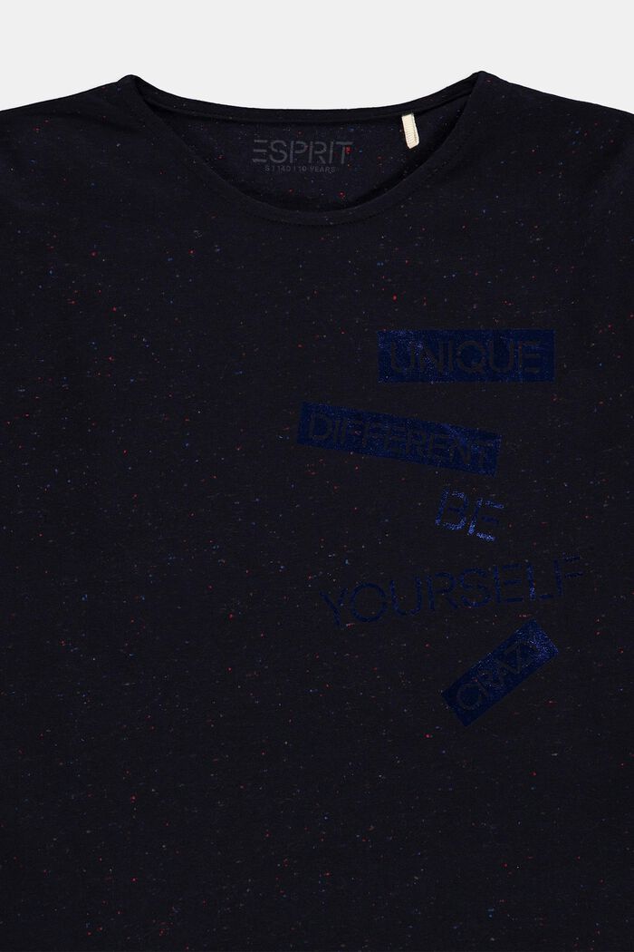 T-shirt imprimé 100 % coton, INK, detail image number 2