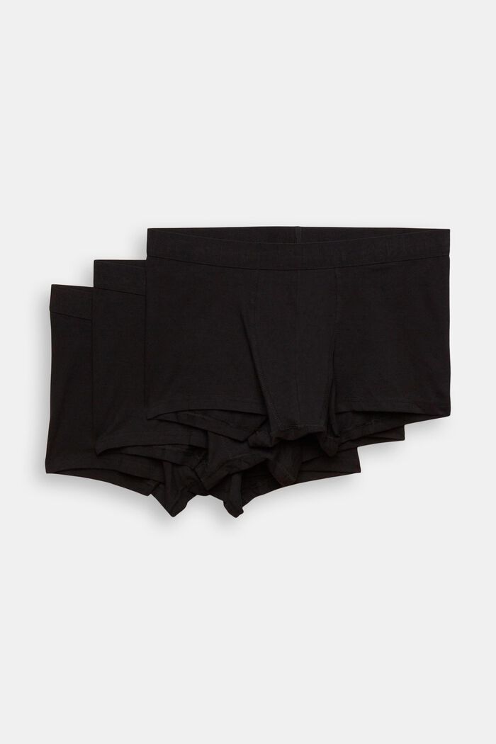 Lot de shorts courts pour Hommes en coton stretch, BLACK, detail image number 2