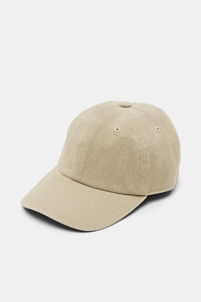 Casquette en toile, TAUPE, detail image number 0