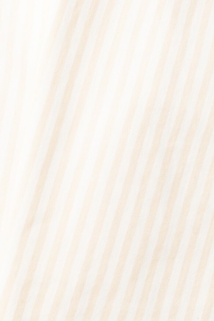 Pantalon rayé de longueur corsaire, OFF WHITE, detail image number 4