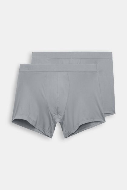 Lot de shorts longs pour Hommes en microfibre stretch, DARK GREY, overview