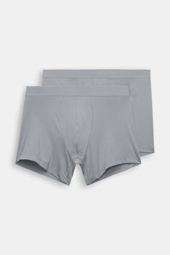 Lot de shorts longs pour Hommes en microfibre stretch, DARK GREY, detail image number 2