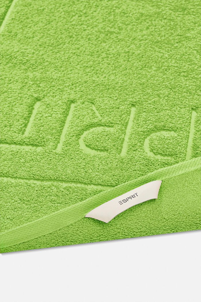 Tapis de bain en tissu éponge 100 % coton, APPLE GREEN, detail image number 1